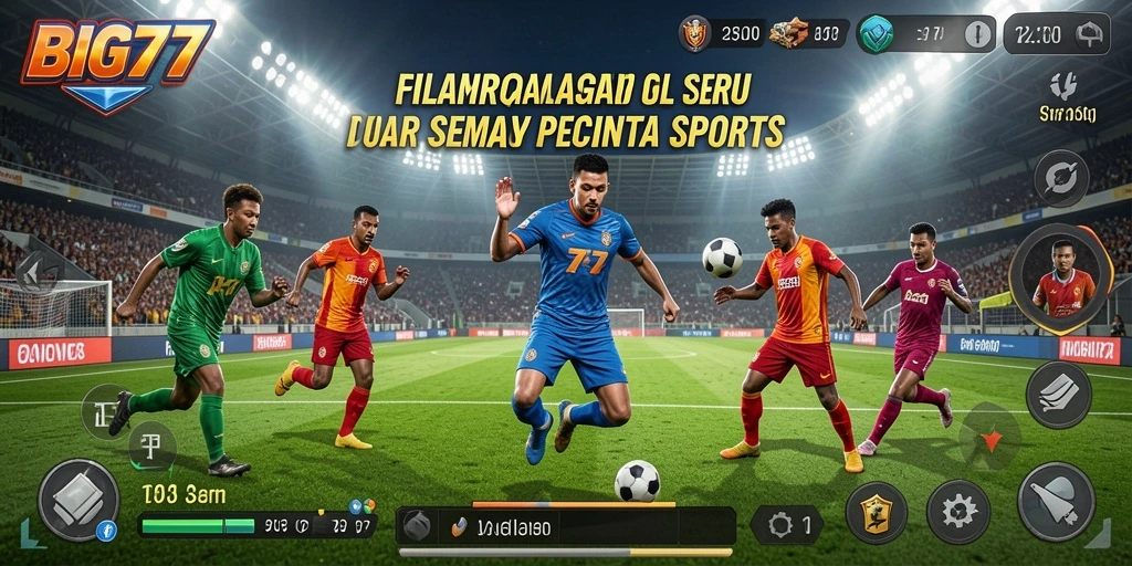 Tampilan menarik dari gameplay BIG77 yang seru dan kompetitif.