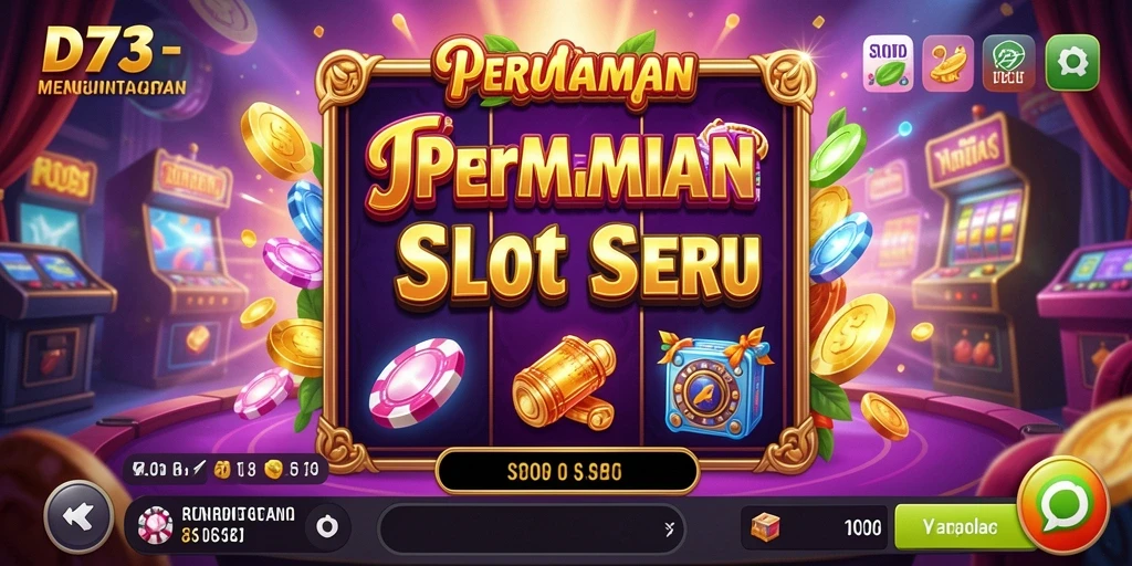 Tampilan gameplay D73 yang memikat dan menghibur.