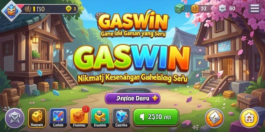 Tampilan gameplay GASWIN yang memikat dan penuh strategi Idle.