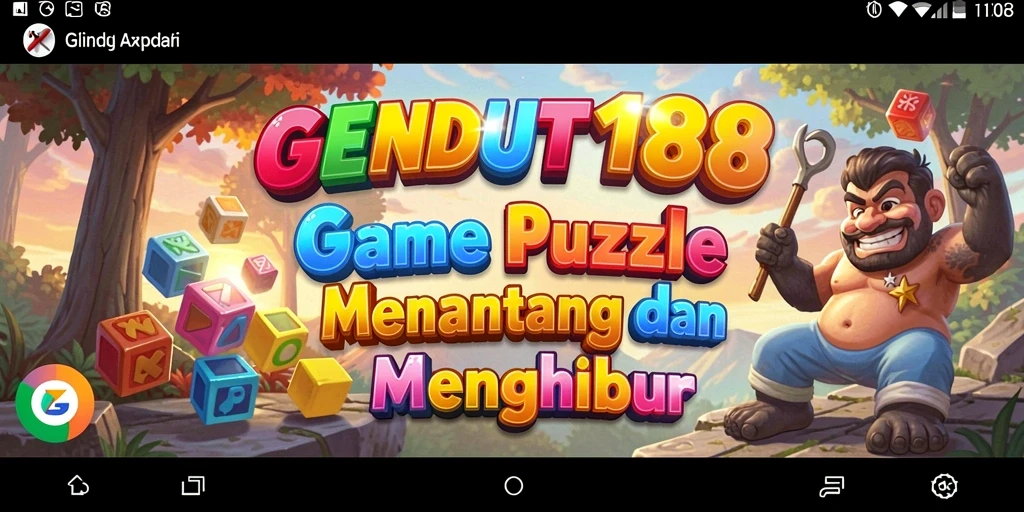 Gameplay seru GENDUT188 dengan tantangan puzzle menghibur.