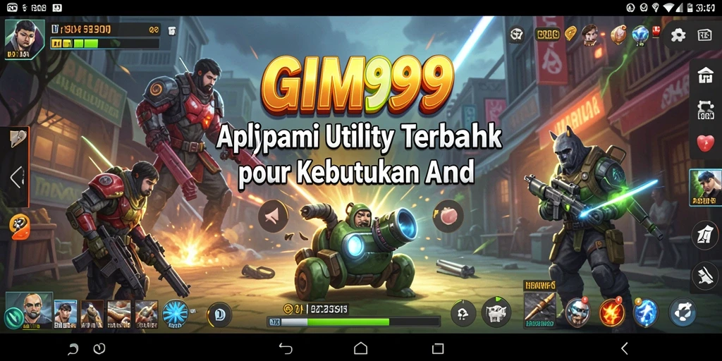 Tampilan antarmuka GIM999 yang intuitif dan ramah pengguna.