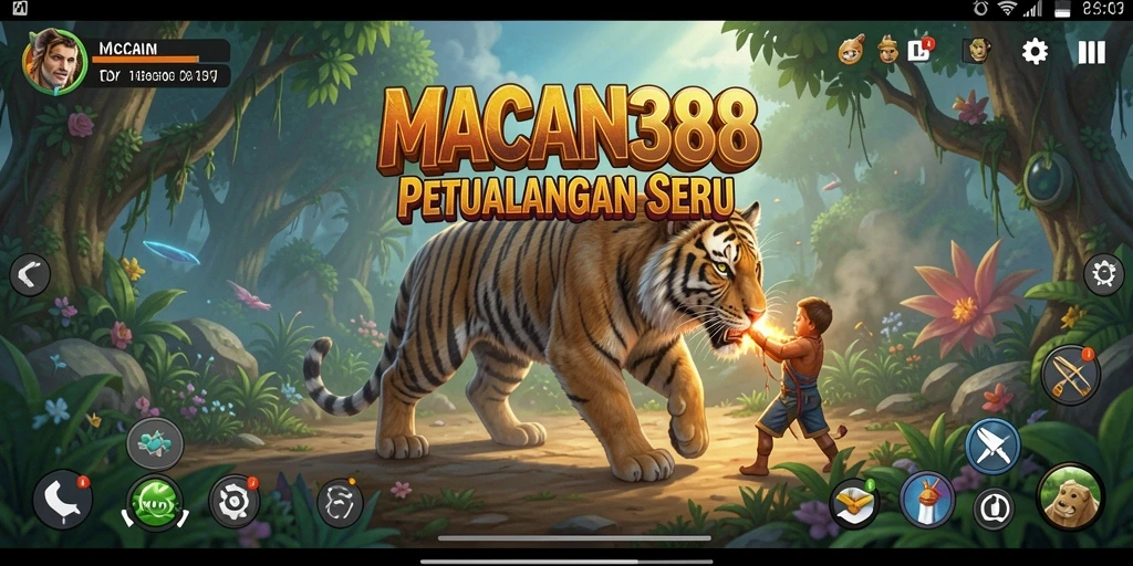 Screenshot game MACAN388 menampilkan aksi seru di dunia petualangan.