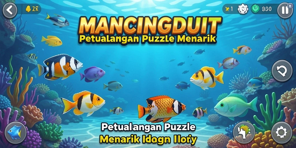 Screenshot gameplay MANCINGDUIT yang menarik dan penuh tantangan.
