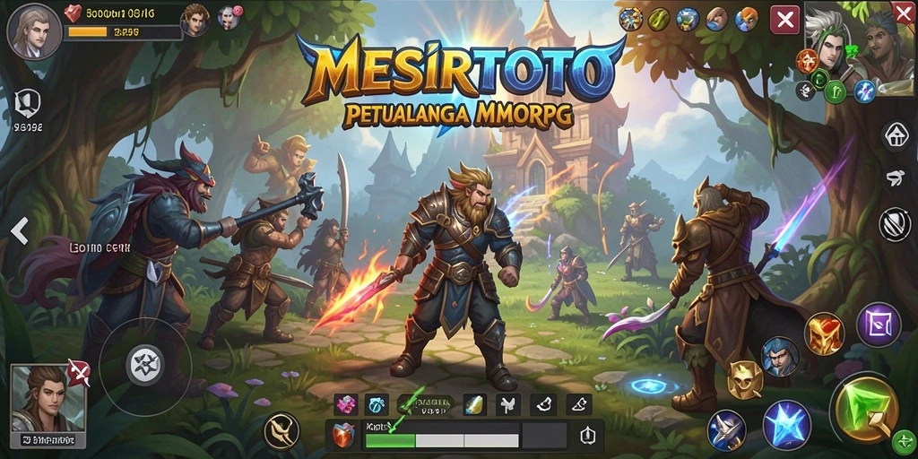 Tampilan gameplay menarik dari MESIRTOTO yang memikat pemain.