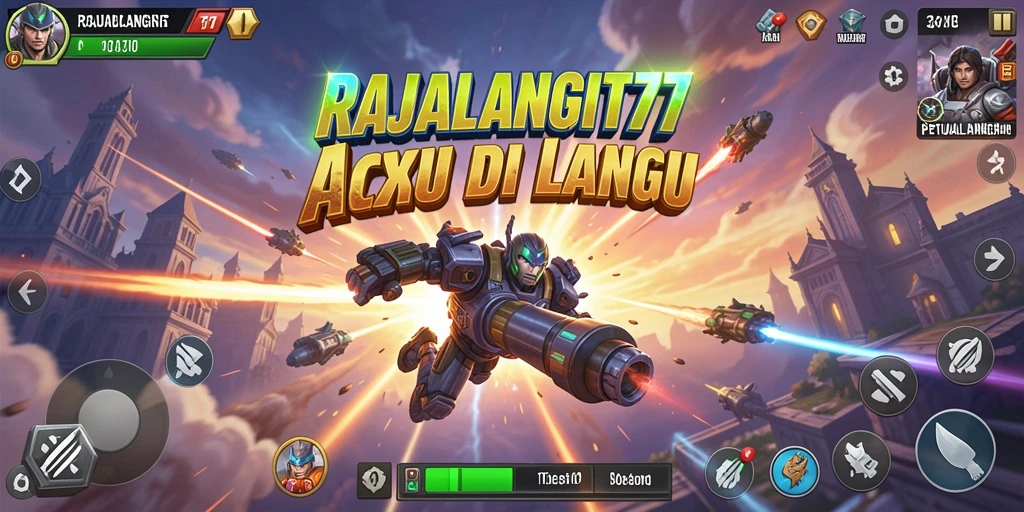 Tampilan gameplay seru dalam RAJALANGIT77 dengan aksi yang menegangkan.