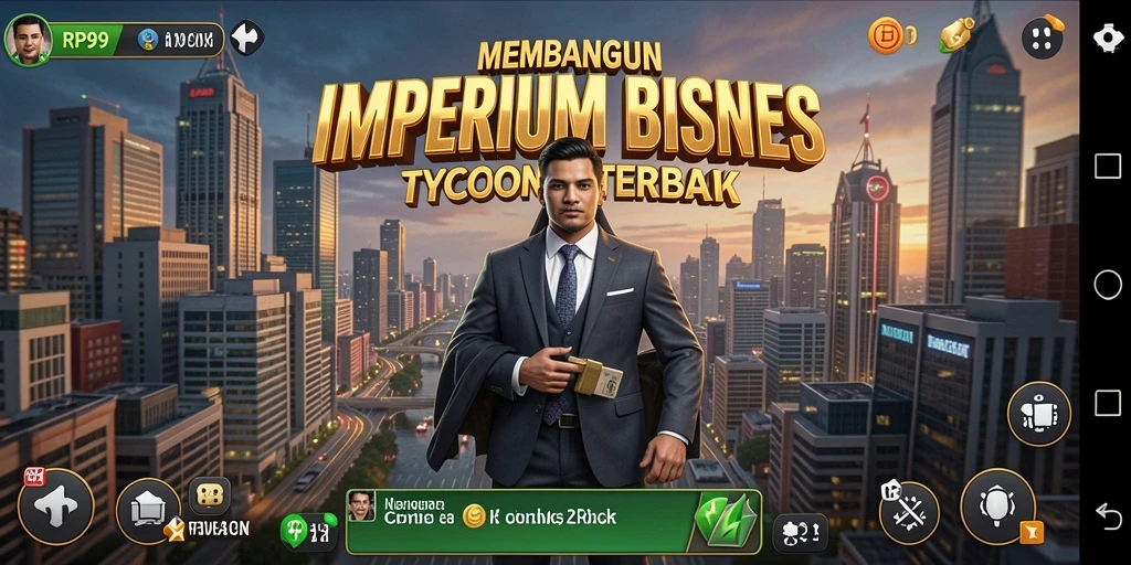 Tampilan gameplay RP99 yang menarik dengan elemen Tycoon.